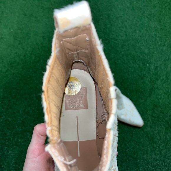 Dolce Vita Women’s Boots Cow Print Size 8 - Picture 5 of 6